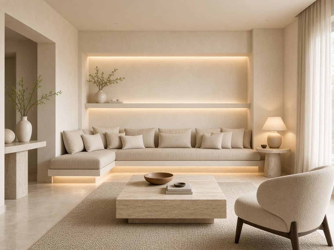 Material Palettes for Calm Modern Interiors
